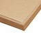 48-Pack Kraft Paper Sheets for Wedding, Brown Cardstock for Party Invitations, Announcements, Drawing, DIY Projects, Arts and Crafts, Letter Size, 120gsm (8.5 x 11 Inches)
